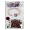 Loraine Insideout Bracelet - Purple - Riverside Beads