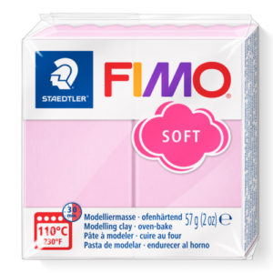 Staedtler FIMO Soft - Light Pink - Riverside Beads