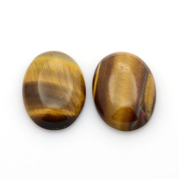 Natural Gemstone Cabochon - Tiger Eye - Riverside Beads
