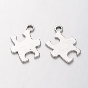 Puzzle Charm - Riverside Beads