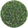Size 10/0 Preciosa Seed Beads - S/L Light Green - Riverside Beads