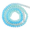 3mm Ocean Ombre Crystal Round Beads - Riverside Beads