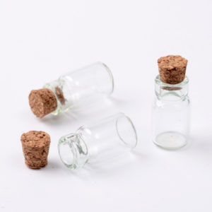 Glass Wish Charm Bottles - Riverside Beads