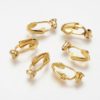 Clip-On Converter Earring Gold - Riverside Beads