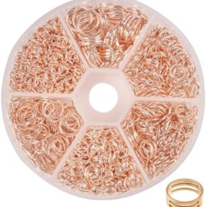 Rose Gold Jump Ring Collection - Riverside Beads