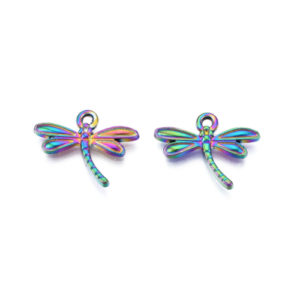Small Multi Coloured Dragonfly - Riverside Beads