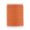 1mm Twisted Cord - Orange - Riverside Beads