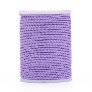 1mm Twisted Cord - Lilac - Riverside Beads