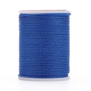1mm Twisted Cord - Blue - Riverside Beads