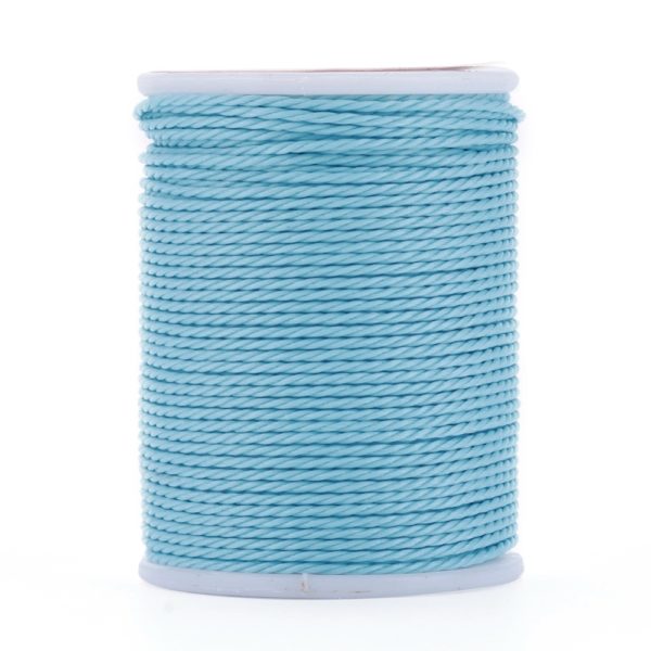 1mm Twisted Cord - Sky Blue - Riverside Beads