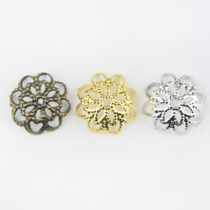 10mm Pointed Petal Bead Caps