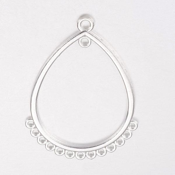 Chandelier Earring Silver - Riverside Beads