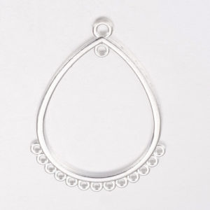 Chandelier Earring Silver - Riverside Beads