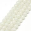 Marbled Glass Beads - White - Riverside Beads