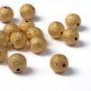 Stardust Spacer Bead - Gold - Riverside Beads