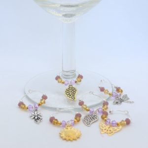 Summer Wine Glass Charm Kit - Riverside Beads