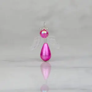 Azalea Pearl Angel Charm Kit - Makes 20