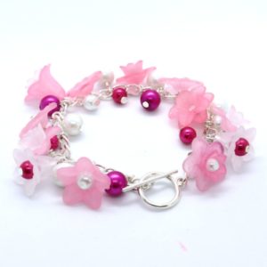Lucite Flower Bracelet Kit - Riverside Beads
