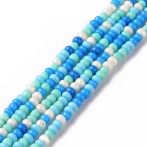 8/0 Seed Bead Strand - Ocean Wash - Riverside Beads