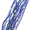 Assorted Seed Bead Strand Deep Blue - Riverside Beads