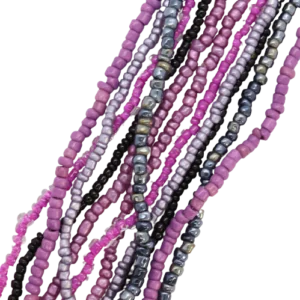 Assorted Seed Bead Strand Grape - Riverside Beads
