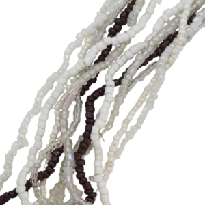 Assorted Seed Bead Strand Snowy Mountain - Riverside Beads