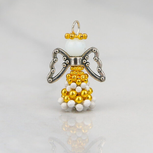 Gratitude Sparkle Spacer Angel Charm Kit