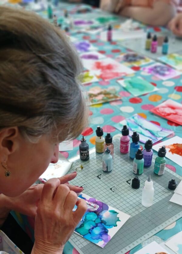 Alcohol Inks Workshop - Image 5