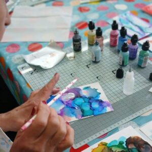 Alcohol Inks Workshop - Riverside Beads