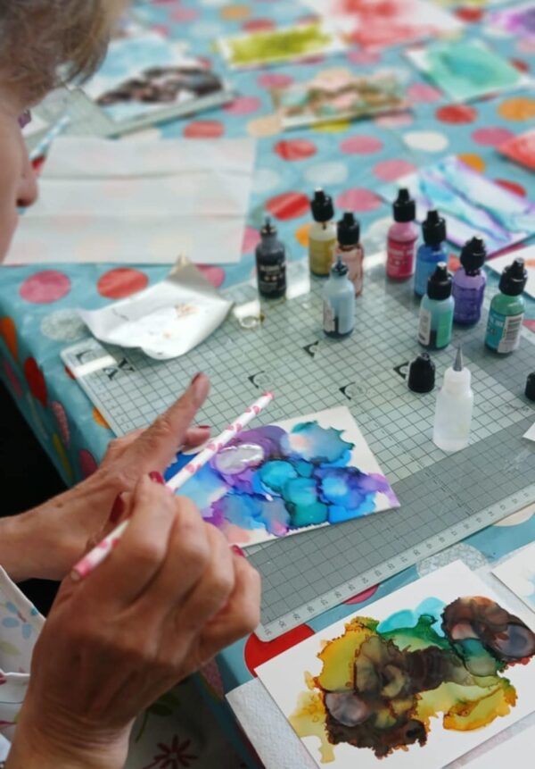 Alcohol Inks Workshop - Riverside Beads
