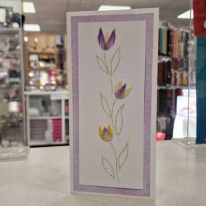 Flower Prick and Stitch Card Making - Riverside Beads