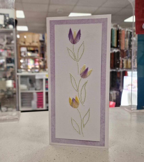 Flower Prick and Stitch Card Making - Riverside Beads