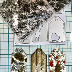 Seasonal Gift Tag Die - Craft Lou October Workshop