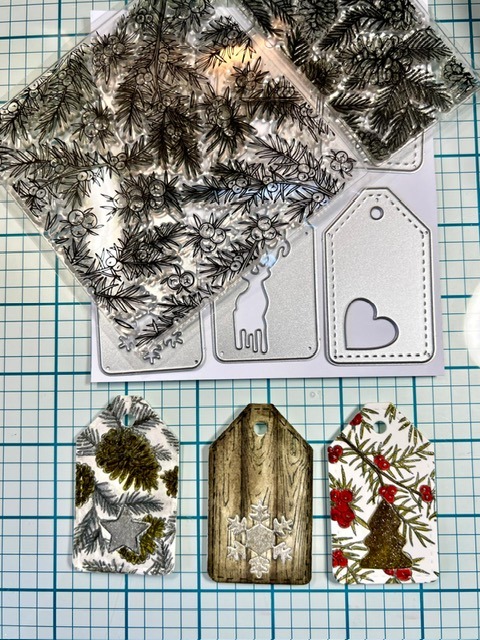 Seasonal Gift Tag Die - Craft Lou October Workshop