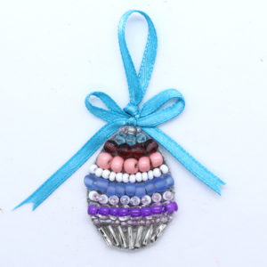 Bead Embroidery Egg Kit - Riverside Beads
