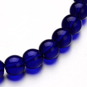 Glass Bead Dark Blue - Riverside Beads