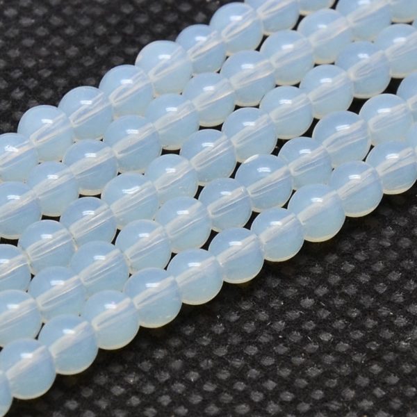 Glass Bead - Opaque White - Riverside Beads