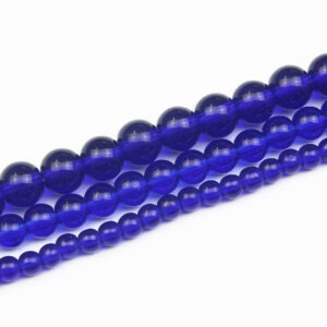 Glass Beads - Dark Blue - Riverside Beads