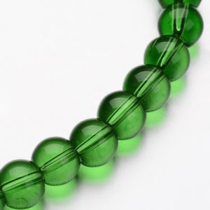 Glass Bead- Green - Riverside Beads