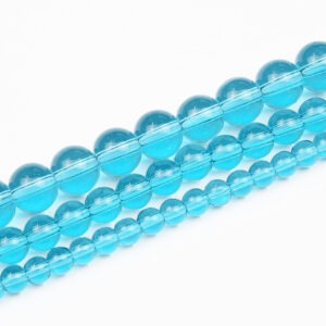 Glass Beads - Teal - Riverside Beads