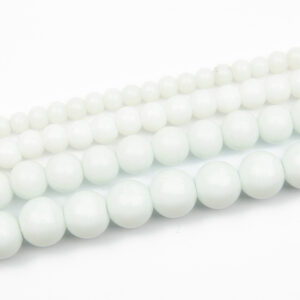 Glass Beads - White - Riverside Beads