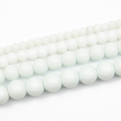 Glass Beads - White - Riverside Beads