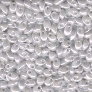 Long Magatamas White Pearl Ceylon - Riverside Beads