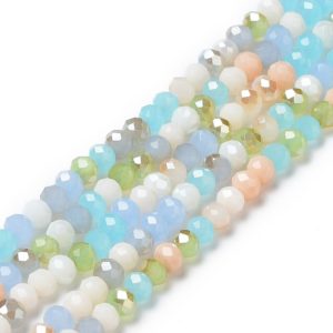 Eternal Spring Bead Crystal Rondelle Bead - Riverside Beads