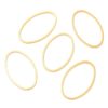Large Oval Connector Link Rings - Riverside Beads