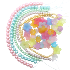 Lucite and Pearl Collection Pastel - Riverside Beads