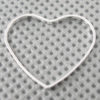 Small Heart Connector Link Rings - Riverside Beads