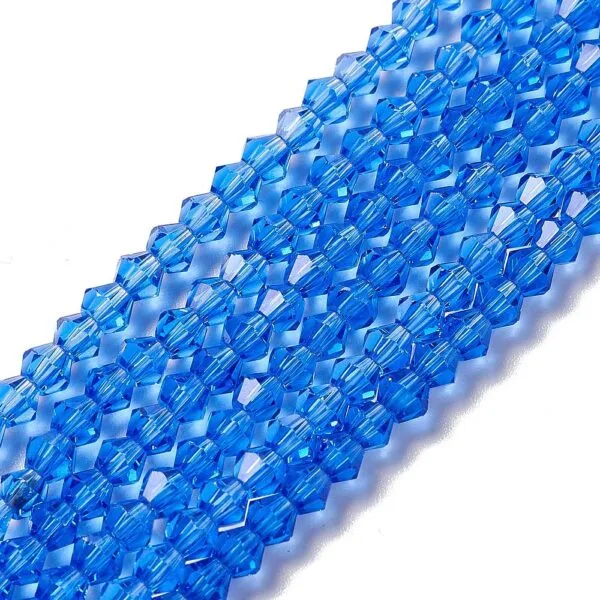 Crystal Bicone Bead Royal Blue