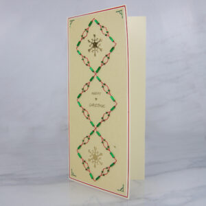 Diamond Card Prick and Stitch Workshop