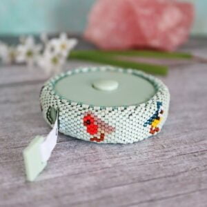 Beaded Bird Tape Measure - Riverside Beads